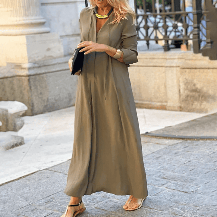 Flowing Maxi Dress - Summer Casual