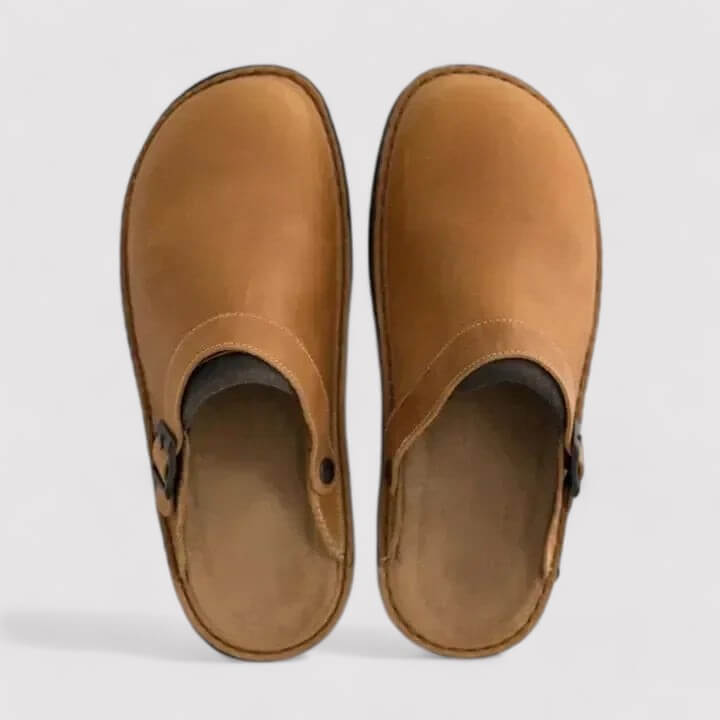 Orthopaedic Leather Shoes-Slippers