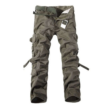 Men's Camo Combat Cargo Trousers