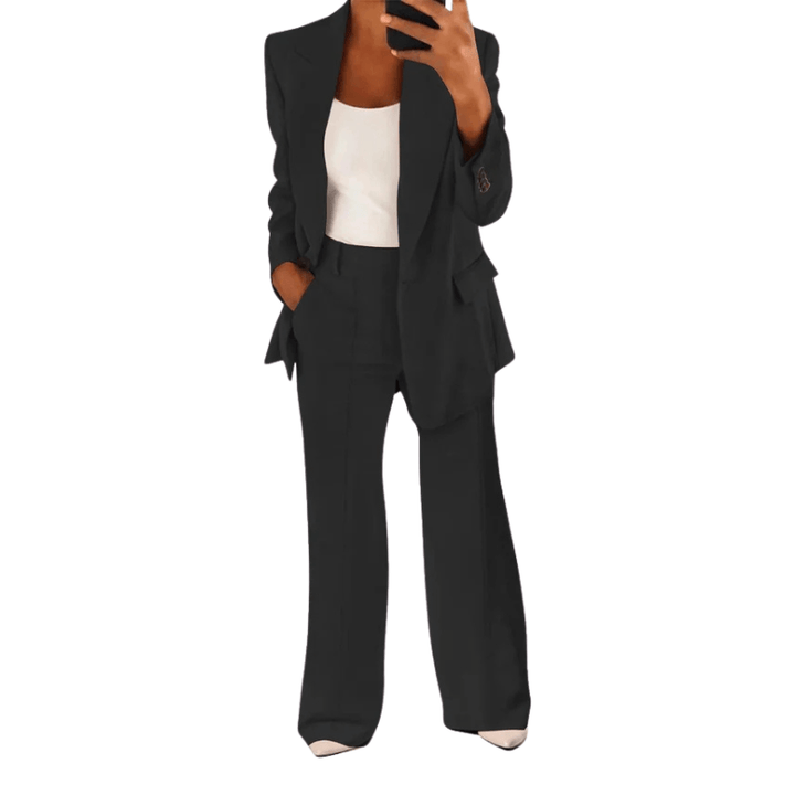 Elegant Blazer and Trousers Set