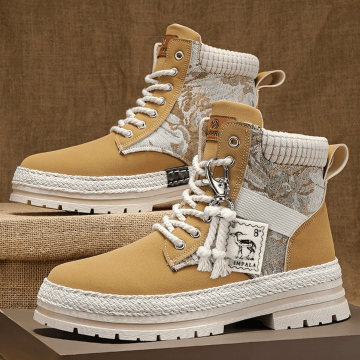 Men's High-Top Outdoor Hiking Boots