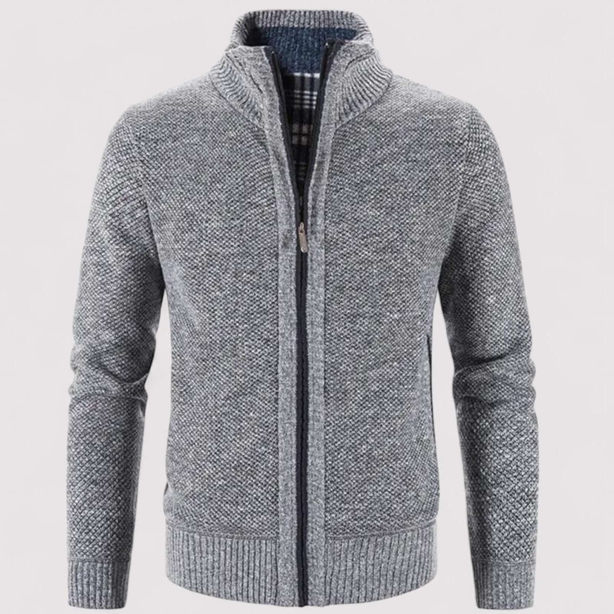 Men's All-Season Wool Cardigan