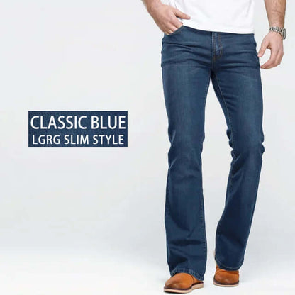 Men's Bootcut Stretch Denim Jeans