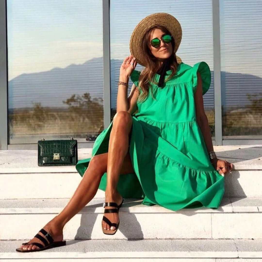 Women's Summer Casual Midi Dress