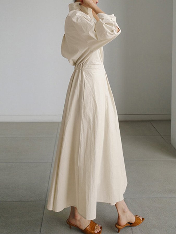 Elegant women's maxi dress with a flowy silhouette, showcasing a lightweight fabric, perfect for versatile elegance.
