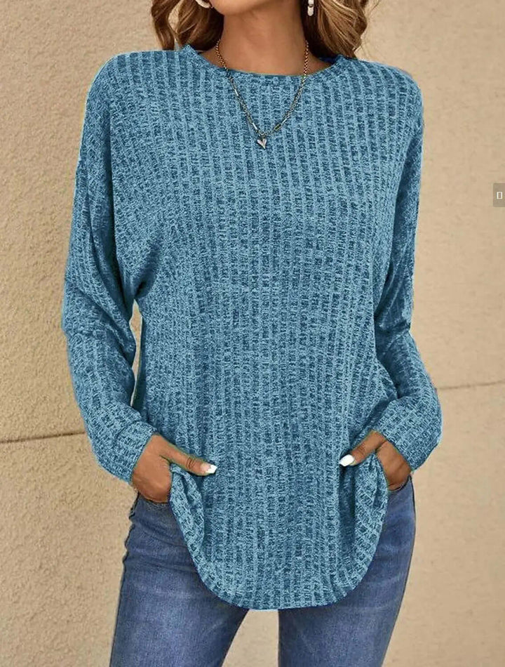 Women's Knitted Stretchy Casual Top