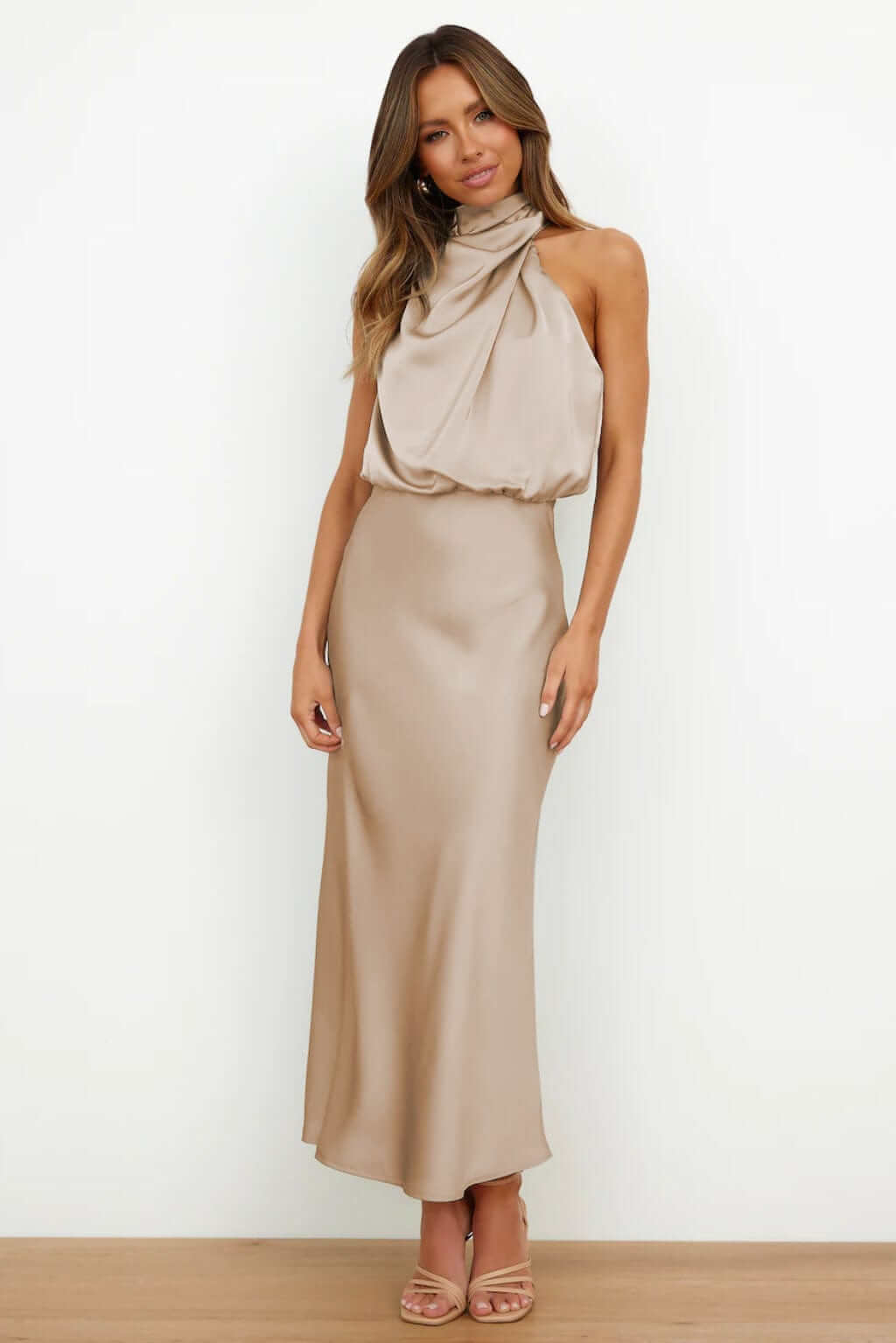 Women's Satin Evening Dress