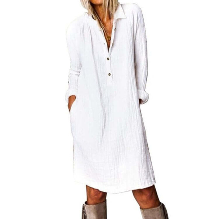 Breathable Cotton Dress