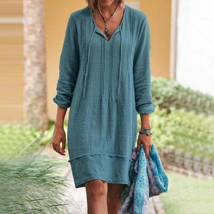 Women's Casual Dress - Polyester