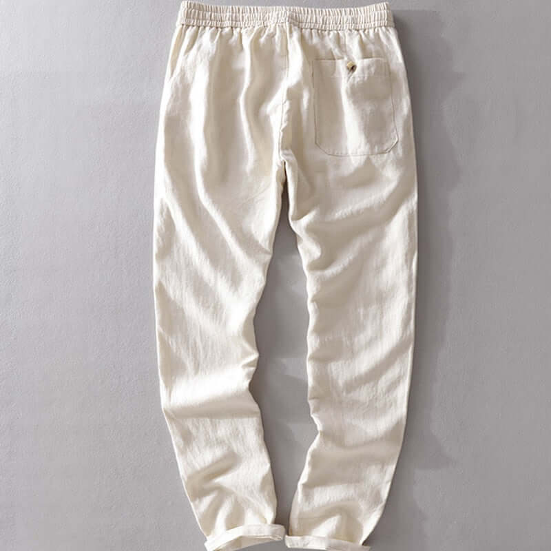 Men's Narrow-Fit Drawstring Trousers