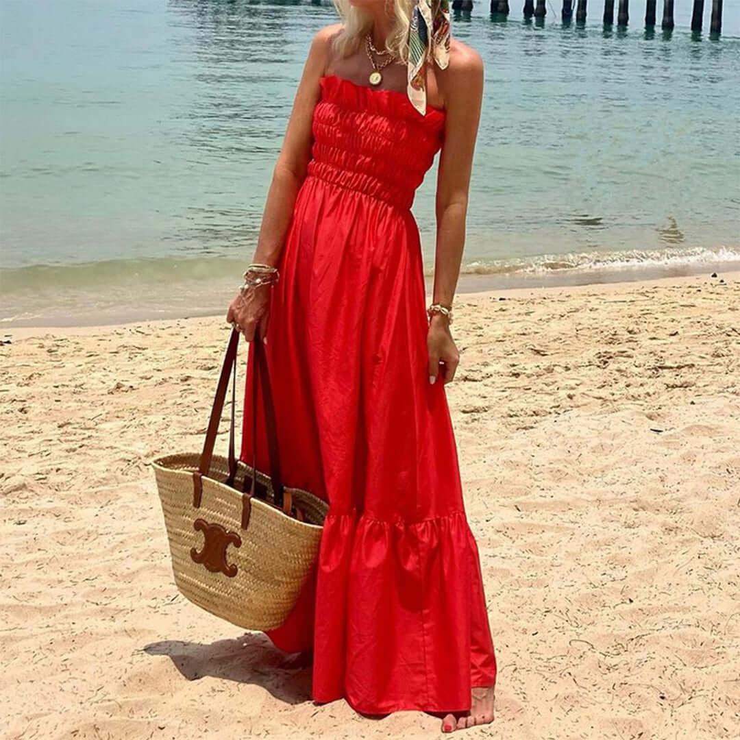 Summer Maxi Dress = Casual Tube Style