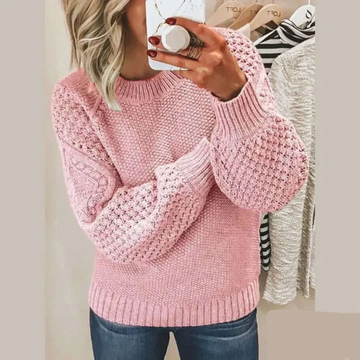 Women's Knitted Sweater - Long Sleeve