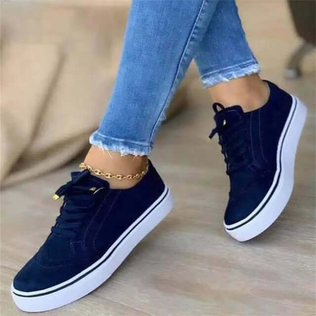 Women's Casual Lace-Up Trainers