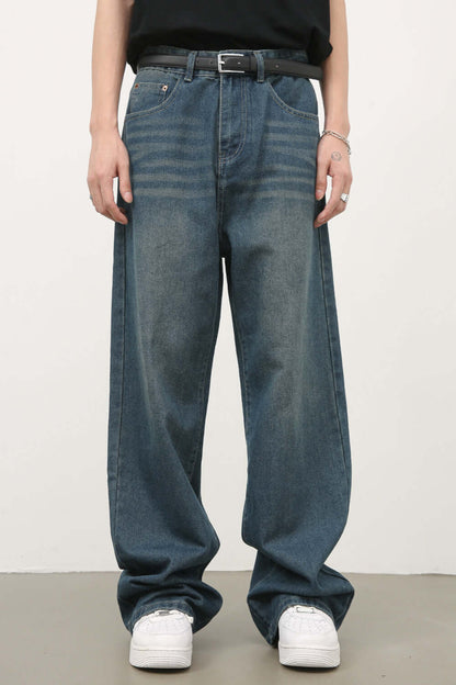 Men's Wide-Leg Jeans, Relaxed Fit