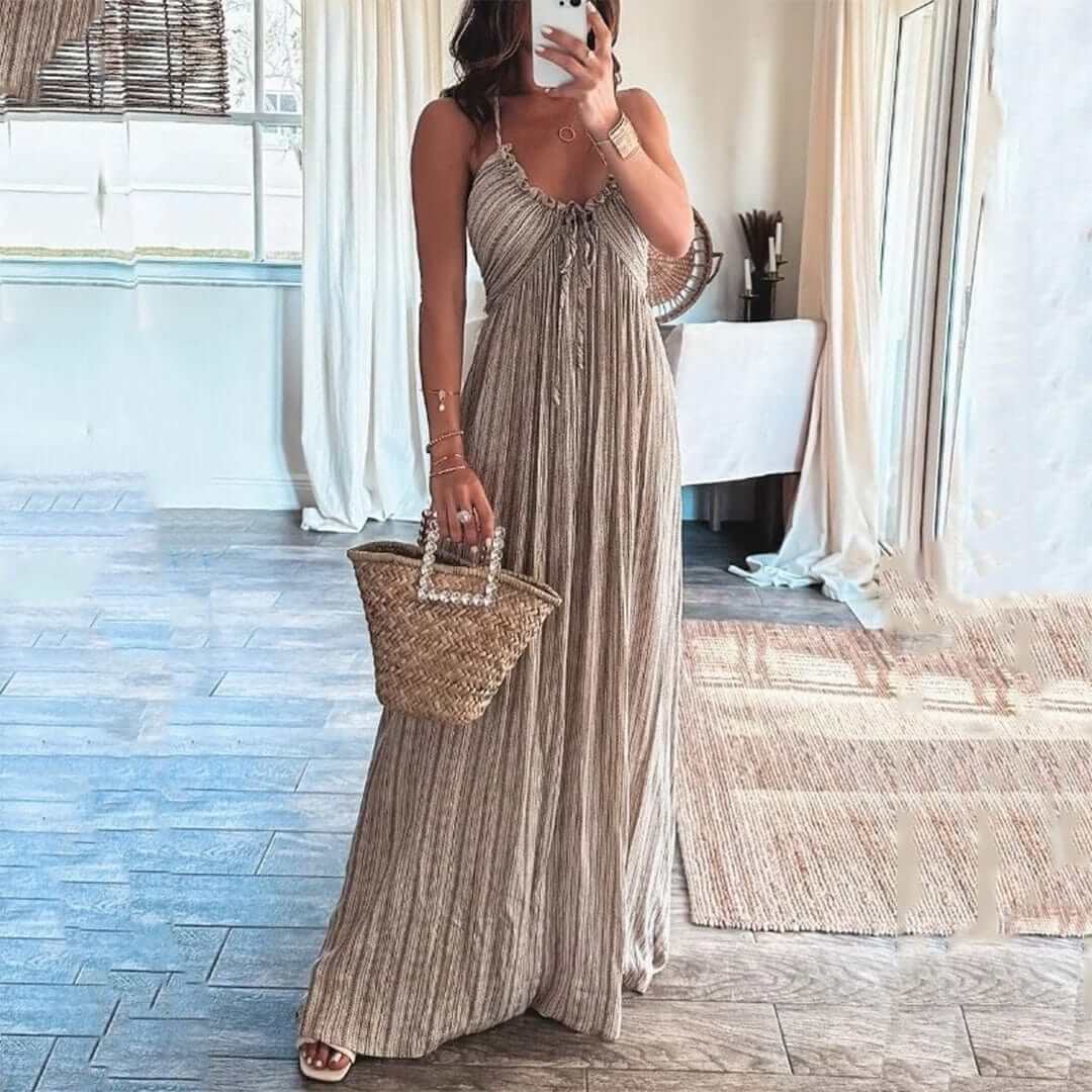 Summer Maxi Dress - Olive