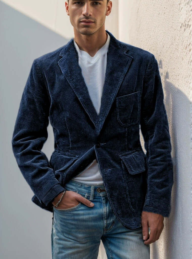 Men's Vintage Corduroy Blazer