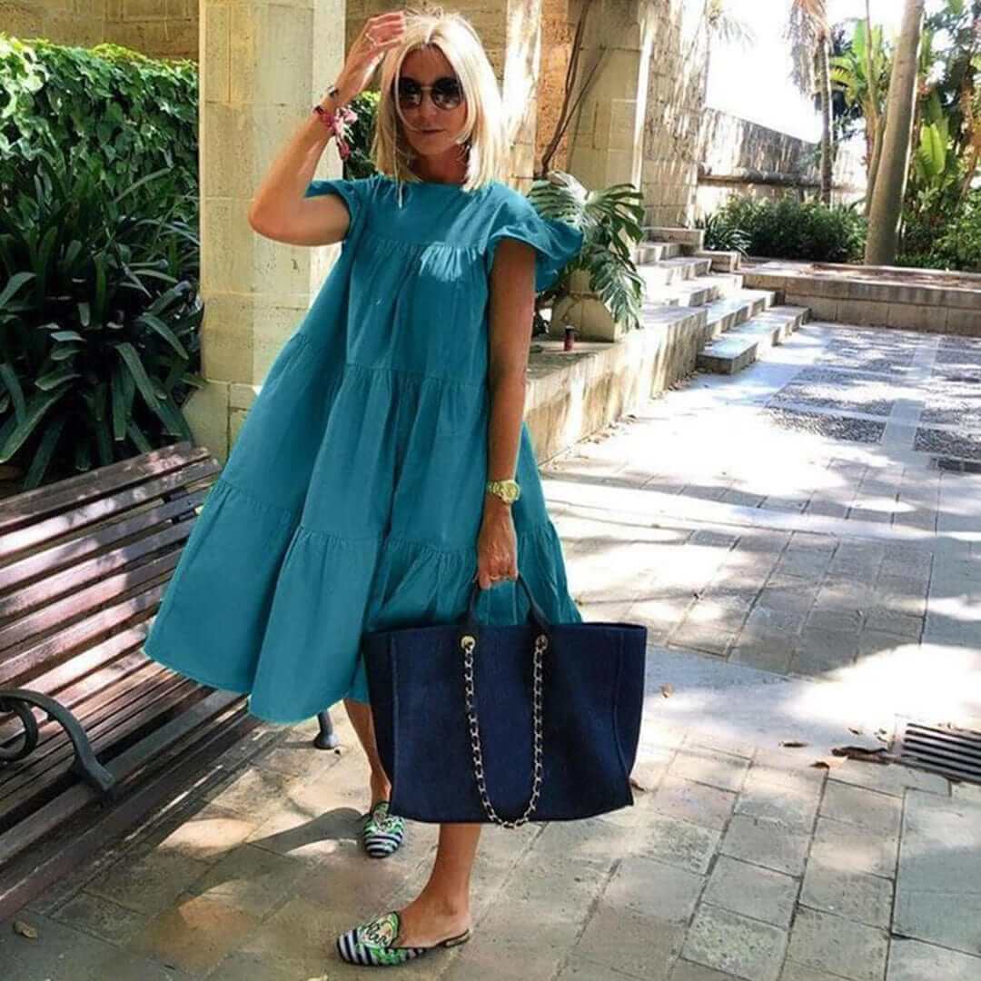 Women's Summer Casual Midi Dress