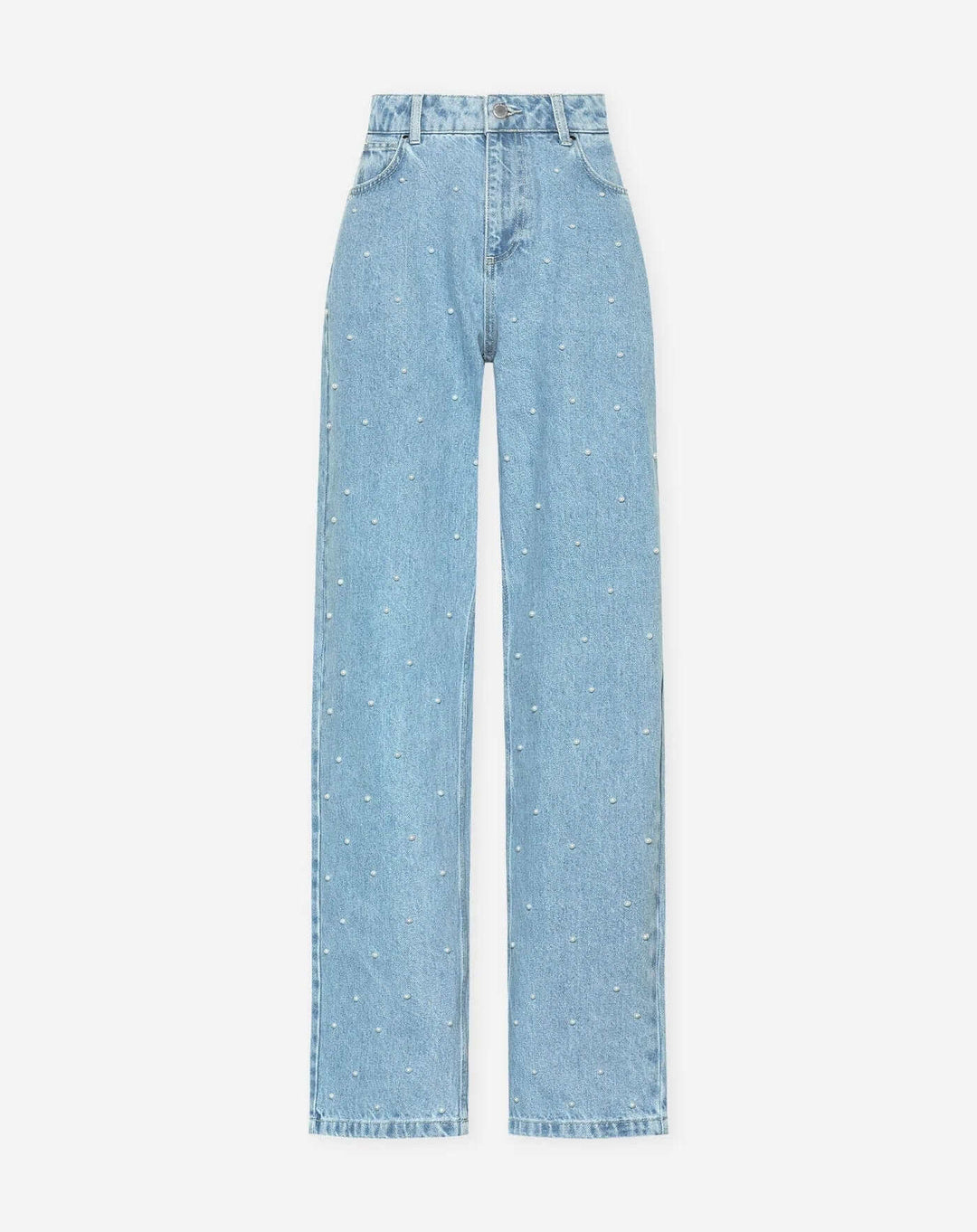 Women's Embellished Straight Leg Jeans