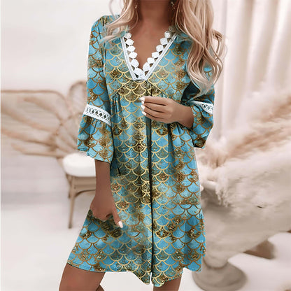 Flowy Sleeveless Midi Dress for Special Occasions