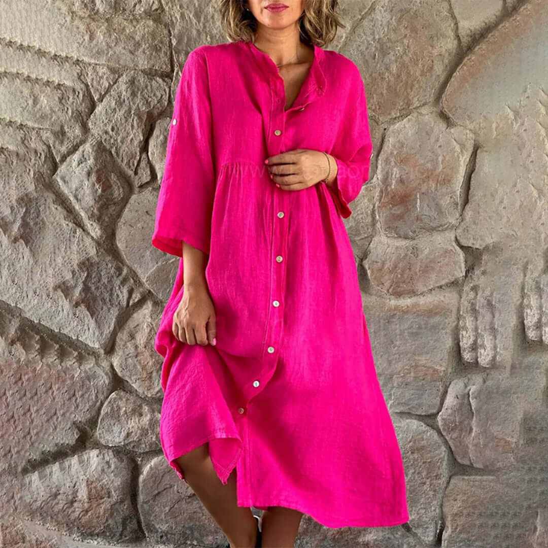 Maxi Dress with Long Sleeves