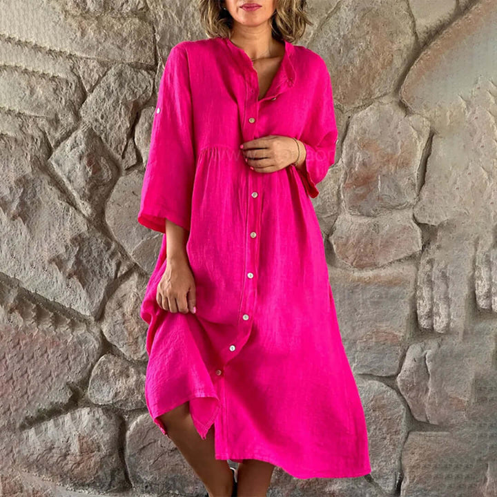 Maxi Dress with Long Sleeves