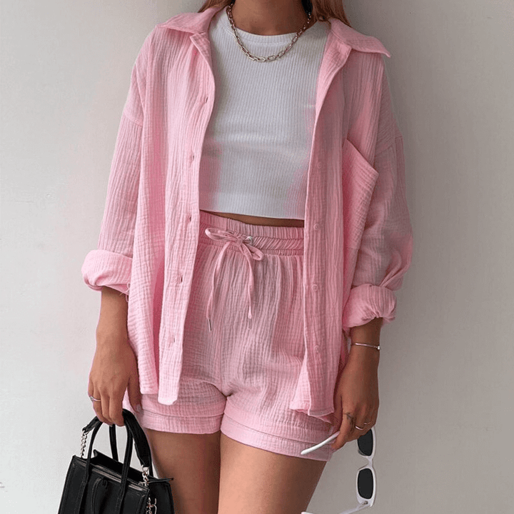 Women's Cotton Loungewear Set