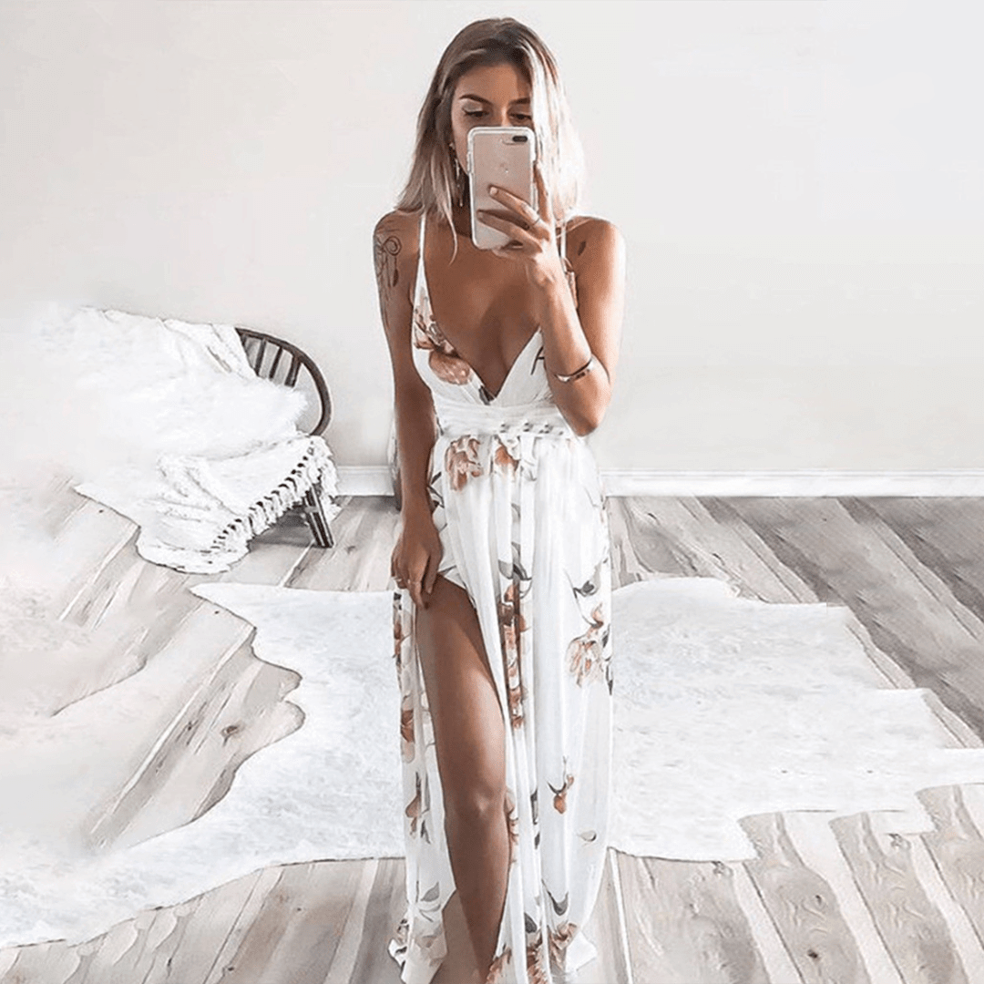Maxi Dress - Elegant Flowing Fit