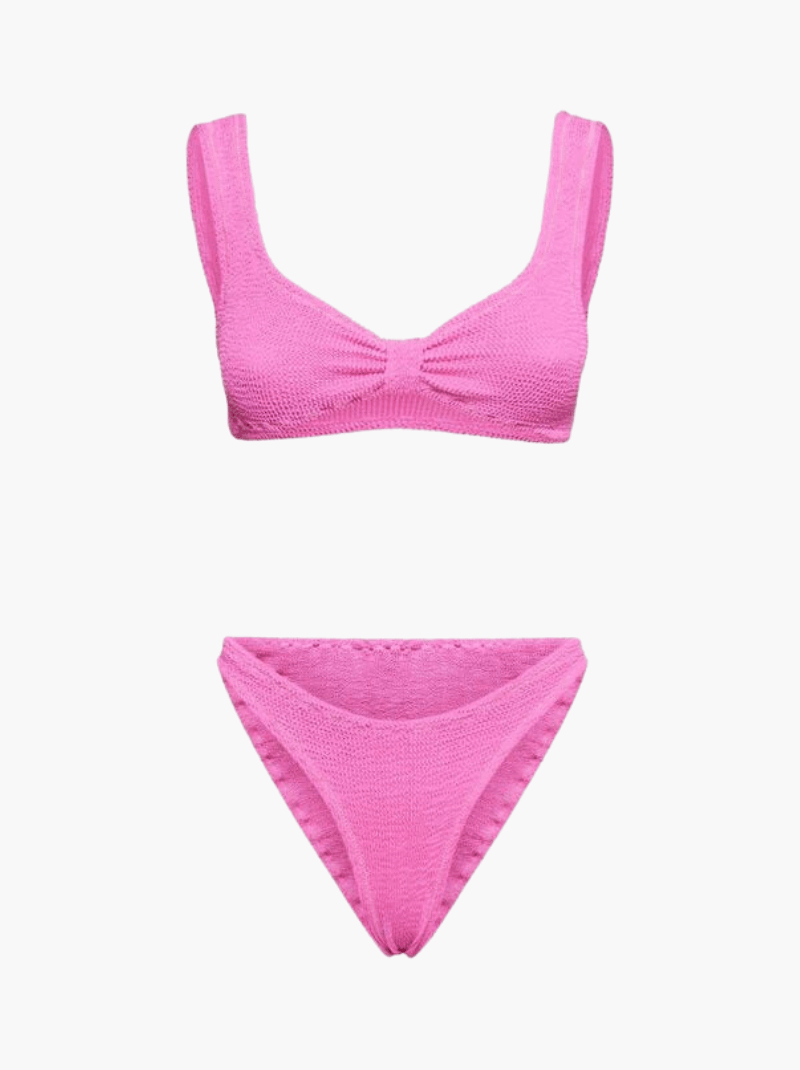 Women's Ribbed Low-Waist Bikini Set