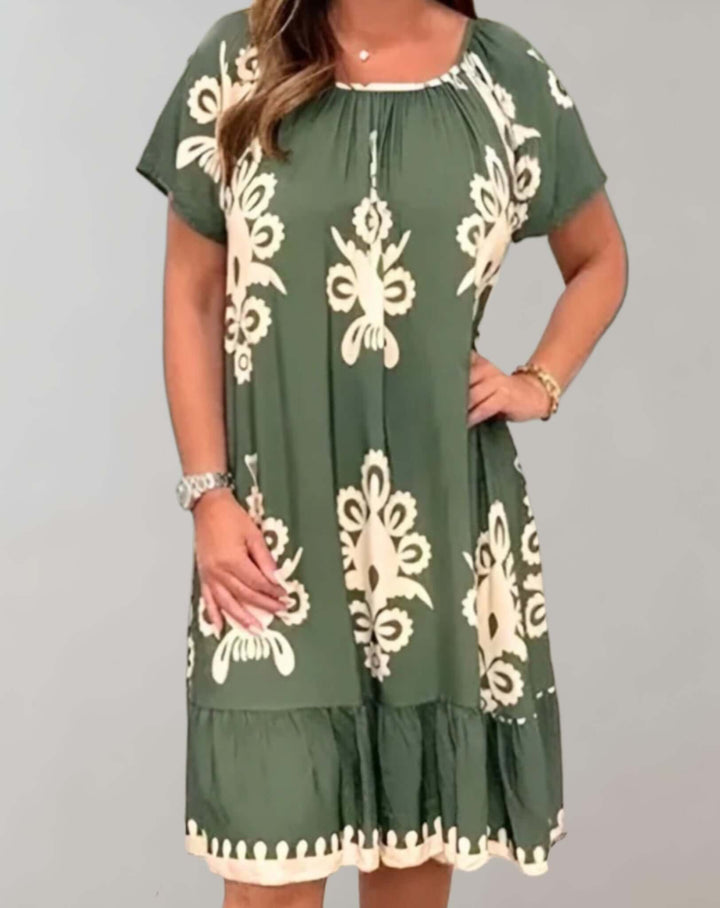Women's Floral Summer Midi Dress