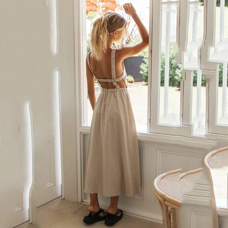 Elegant Long Summer Dress