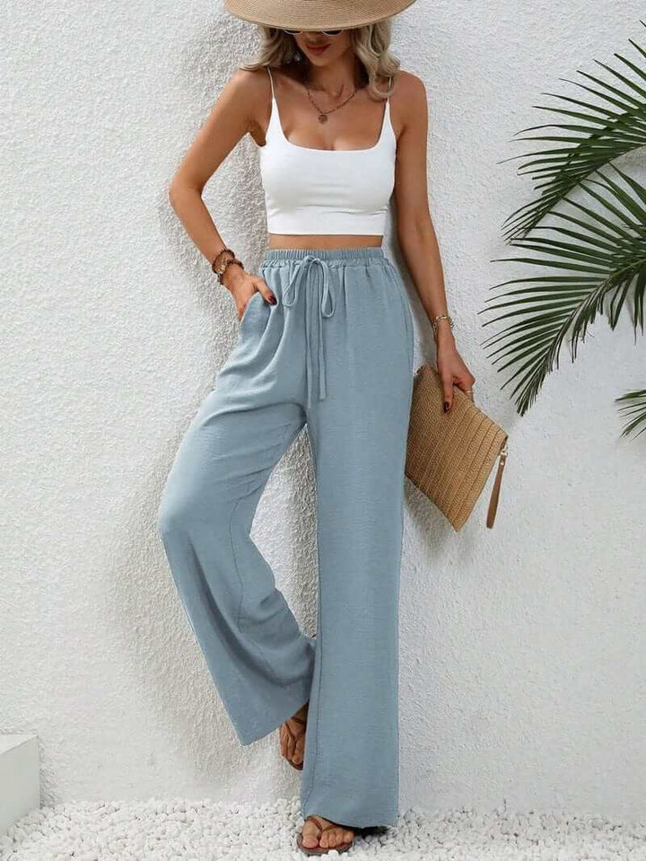 Linen Trousers - Comfortable Fit