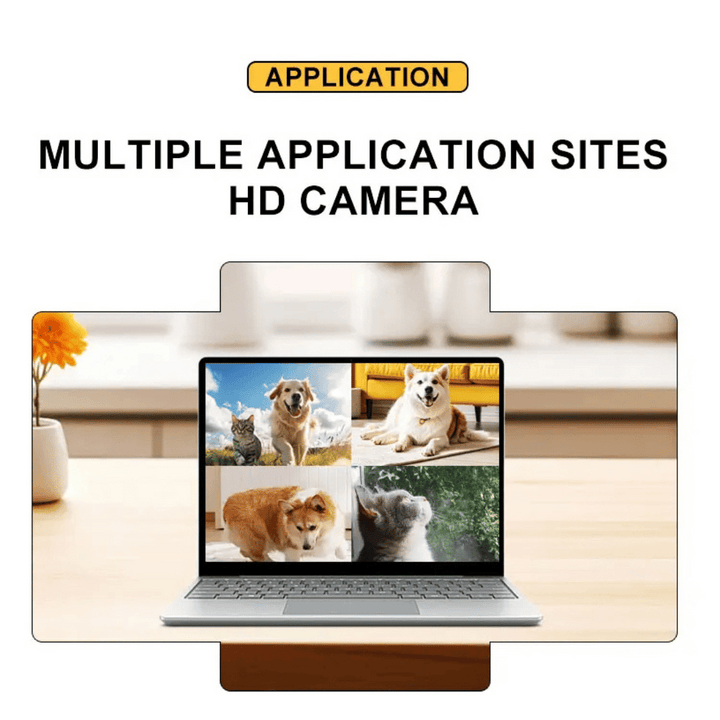 "HD Pet Collar Camera with 160° lens for dogs & cats, capturing adventures in 1080P. Lightweight, compact, easy to attach."