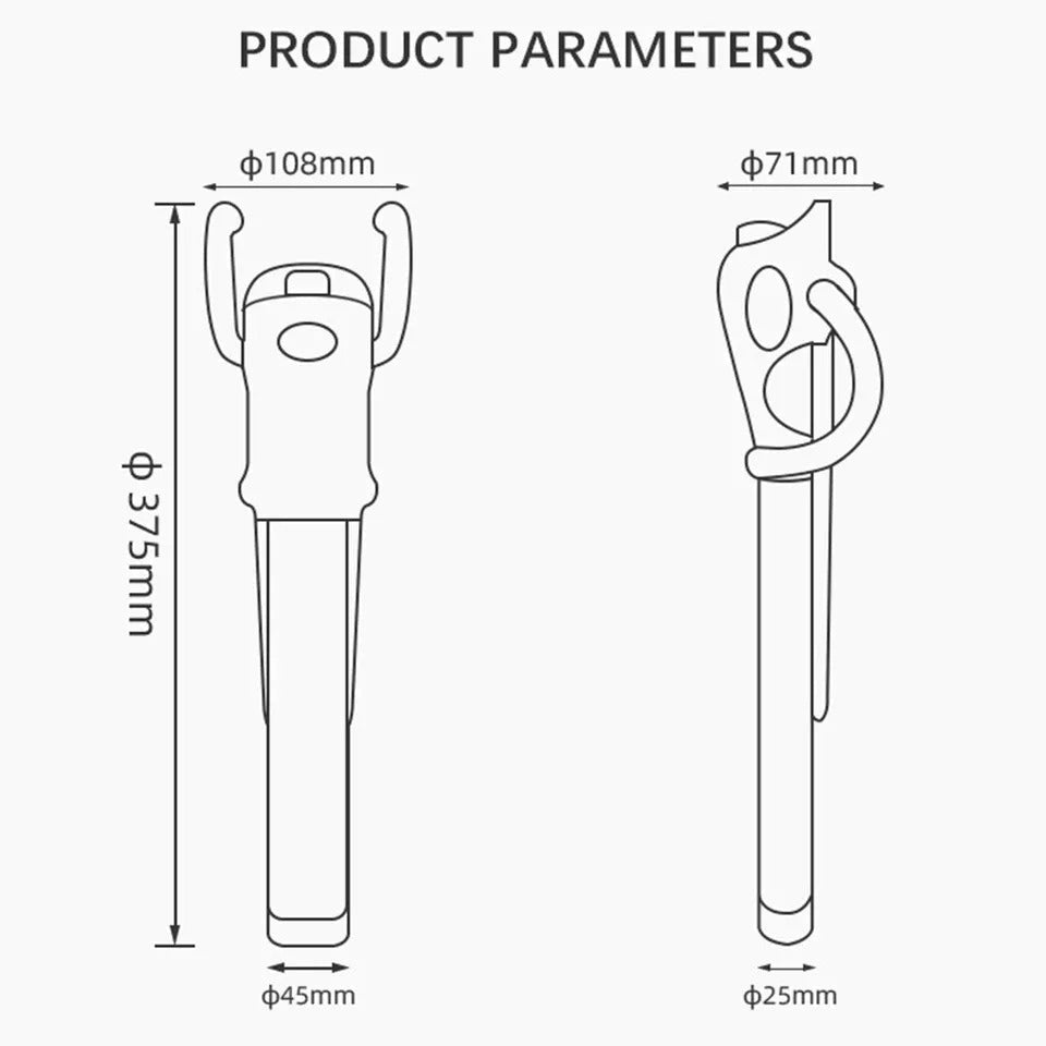 "High-visibility silver-black steering wheel lock with universal fit, durable steel-aluminum build, protects from theft."