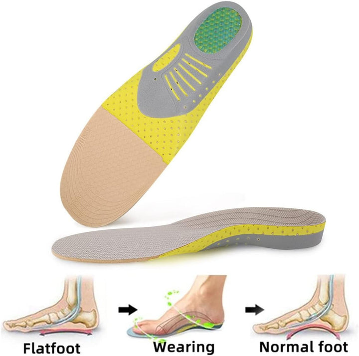 Orthopedic Insoles for Men & Women with Arch Support