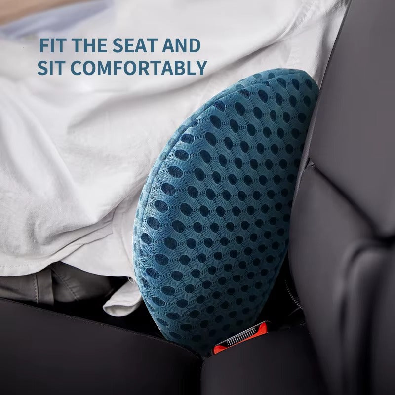 ComfortWave Ergonomic Lumbar Support Cushion