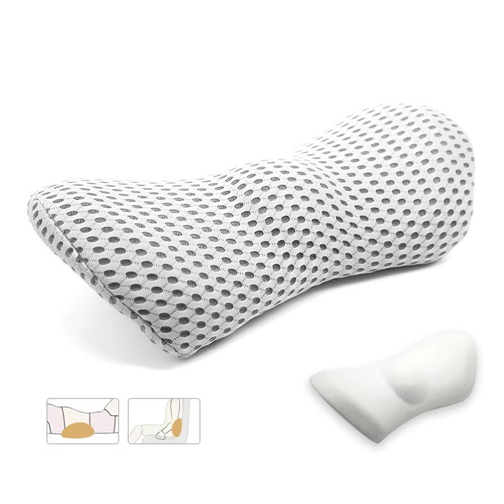 ComfortWave Ergonomic Lumbar Support Cushion