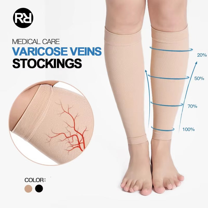 Men's ComfortFlow Calf Compression Socks for Muscle Recovery