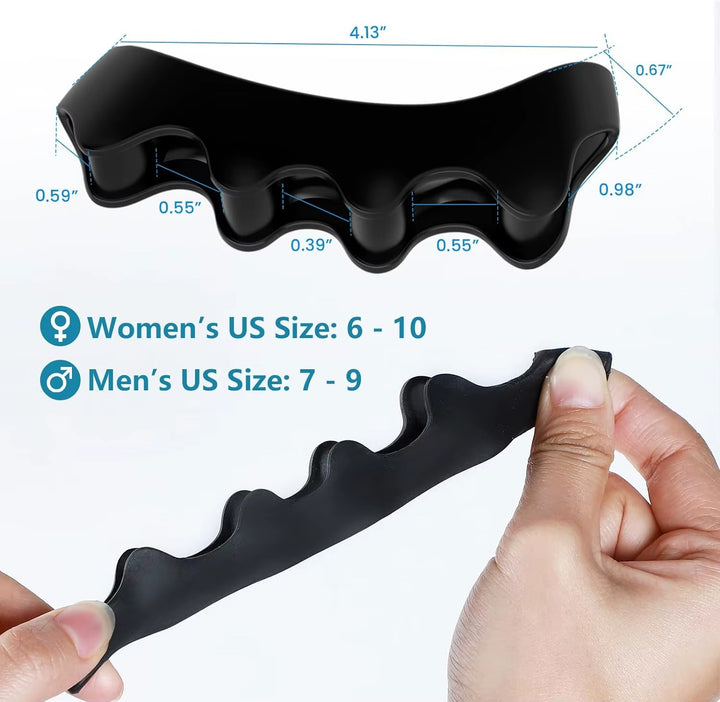 Unisex FlexAlign Toe Spacer for Toe Realignment & Pain Relief