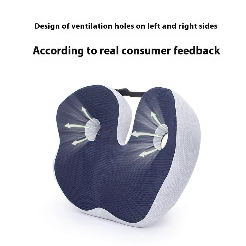 SitSmart Adjustable Memory Foam Seat Cushion - Tailbone Relief