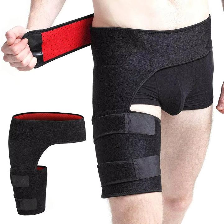 Unisex FlexiRelief Hip Brace Thigh Compression Sleeve