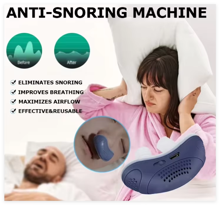 Portable Sleep Apnoea Device - Anti-Snoring Rechargeable CPAP