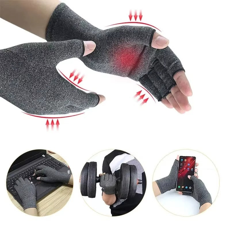 Unisex ArthriFlex Compression Gloves for Arthritis Relief