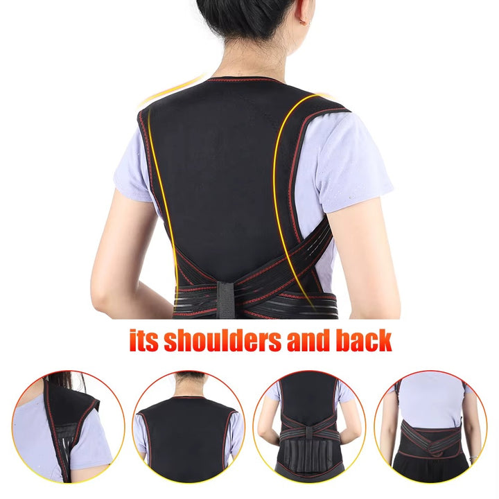 Men's MagniTherm Adjustable Heated Back Support