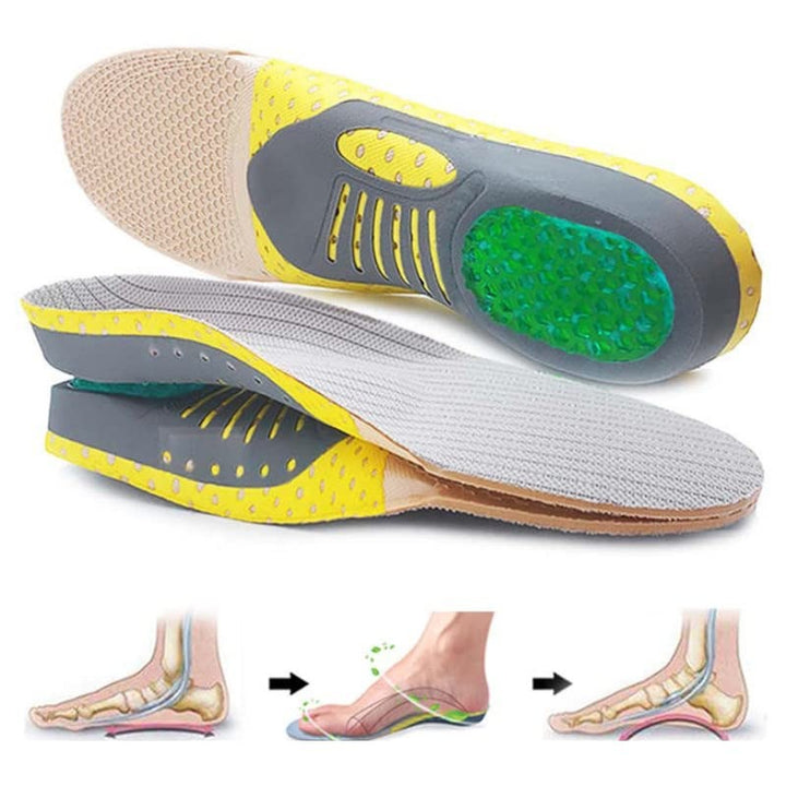 Orthopedic Insoles for Men & Women with Arch Support