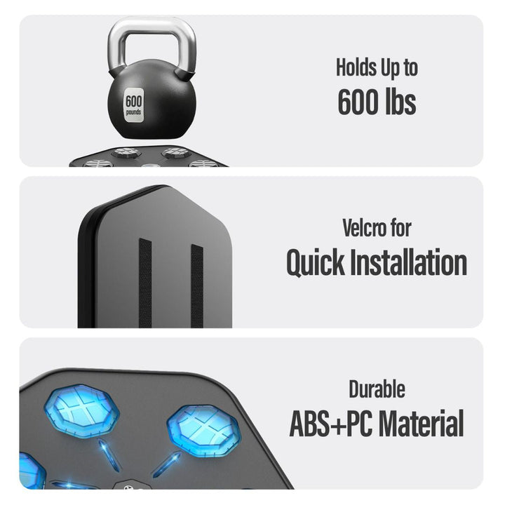 "Interactive music boxing machine for fitness, featuring colorful sensors, sleek design, suitable for adults and kids."