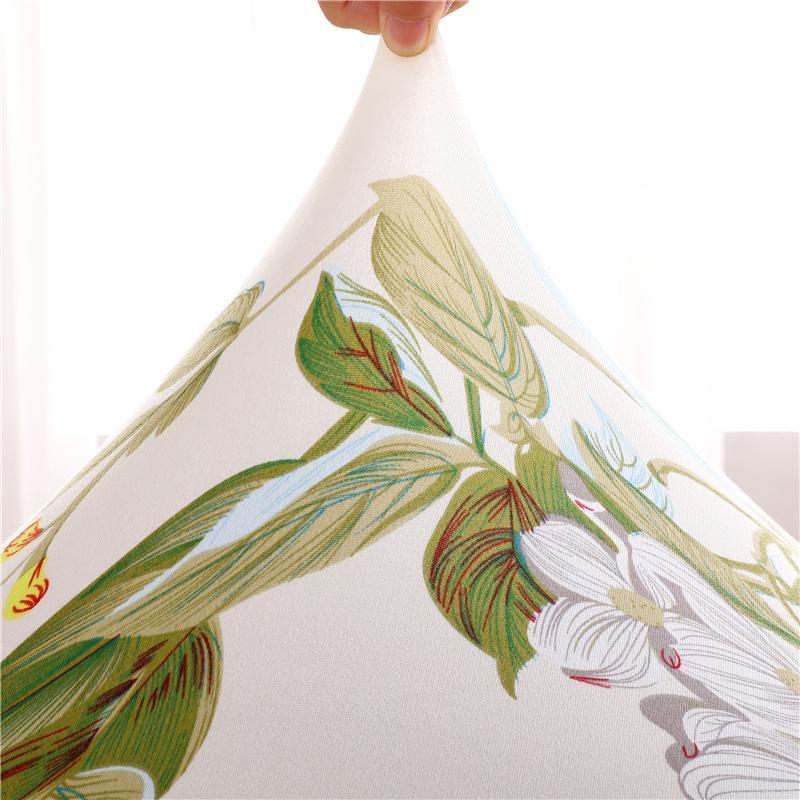 Luxurious elastic chair cover with stylish floral pattern, adds elegance and protection, fits various sizes, enhances comfort