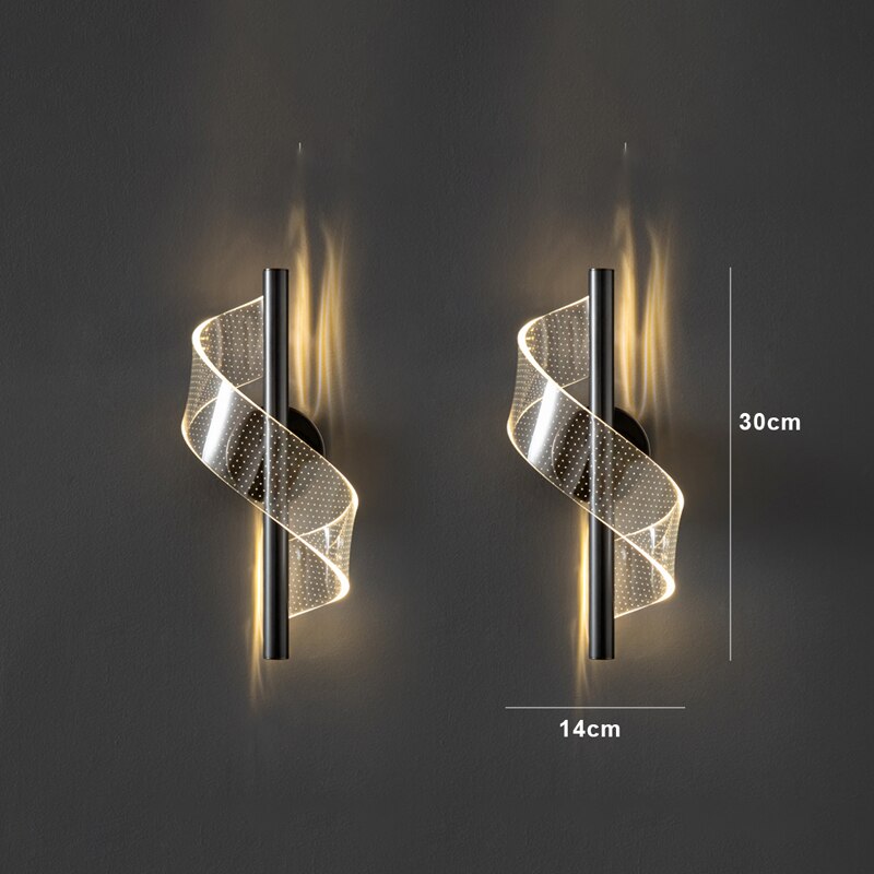 Luxurious glass candelabra wall light with sleek design, perfect for enhancing elegant interiors; LED dimmable for ambiance.
