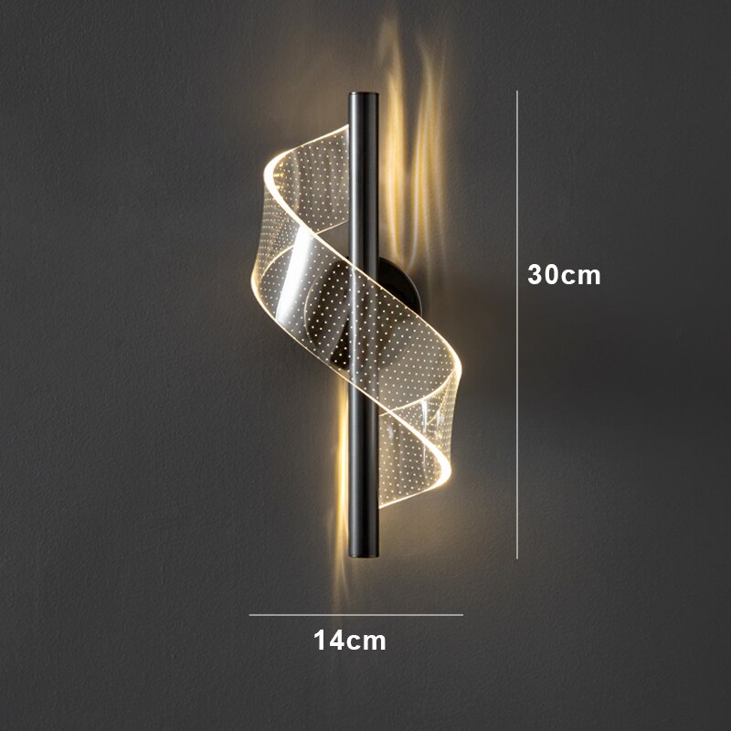 Luxurious glass candelabra wall light with sleek design, perfect for enhancing elegant interiors; LED dimmable for ambiance.