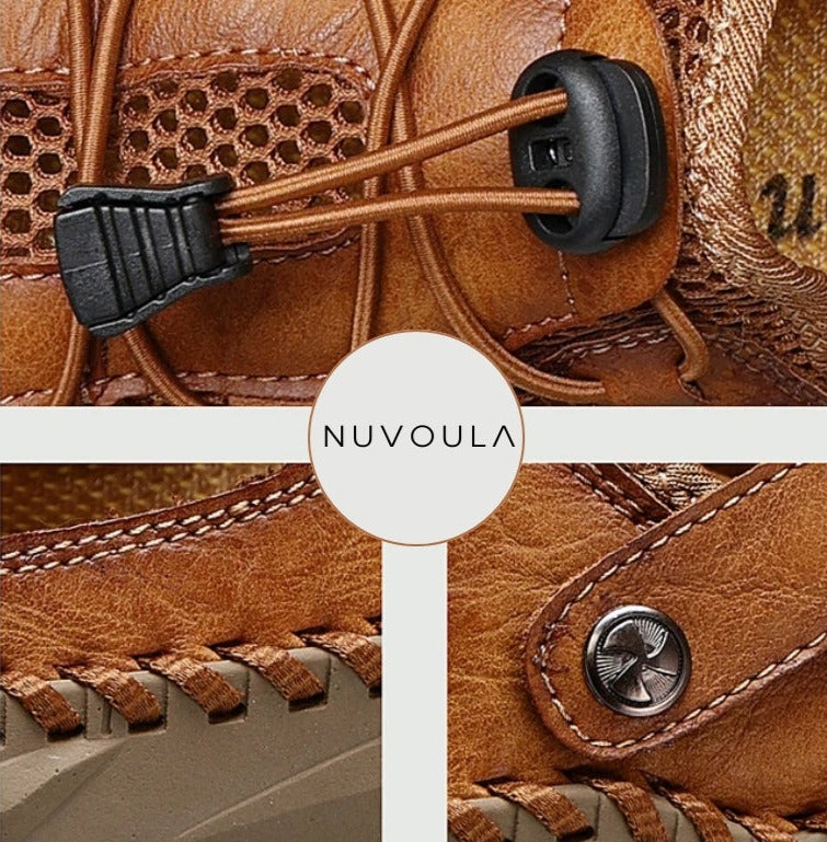 "Men's adjustable sporty sandals with cushioned sole, rugged design, and versatile colors for outdoor adventures."