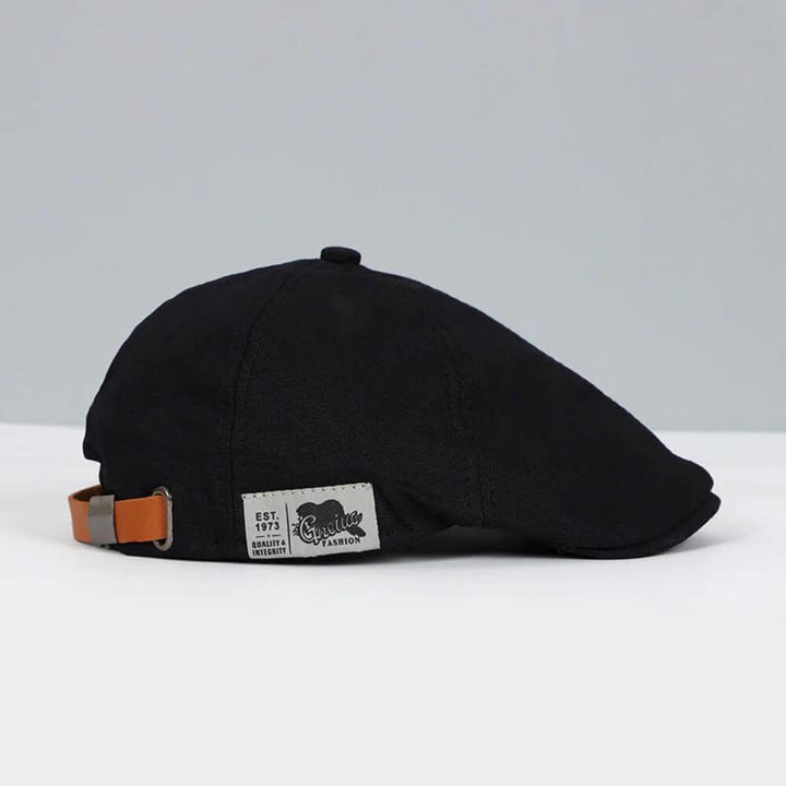"Men's classic timeless cap with elegant design, suitable for formal and casual wear; a sophisticated accessory."